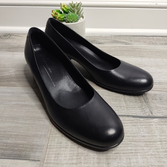 ECCO Womens  Shape 35 Square Toe Pump Shoes - Picture 6 of 10